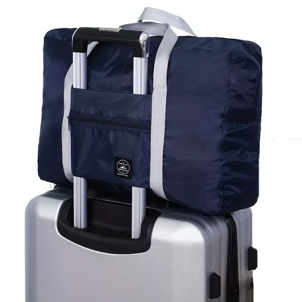 Lightweight hand luggage bag blue