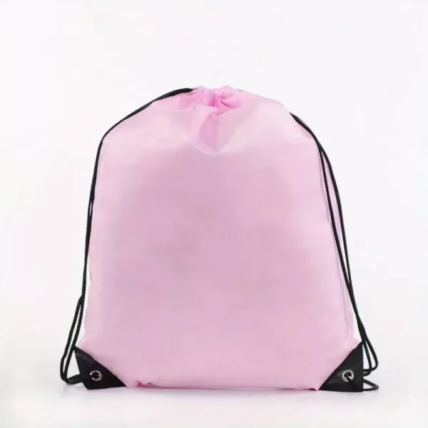 drawstring bag - Pink