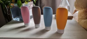 4 pack silicone bottles