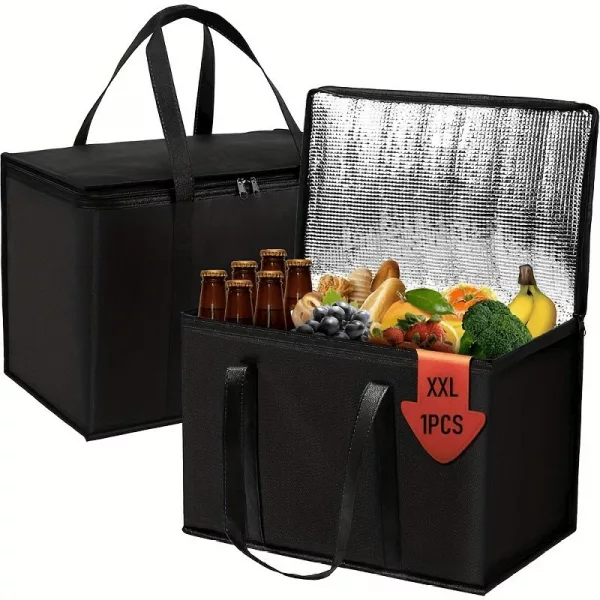 Large Capacity food storage bag - Black