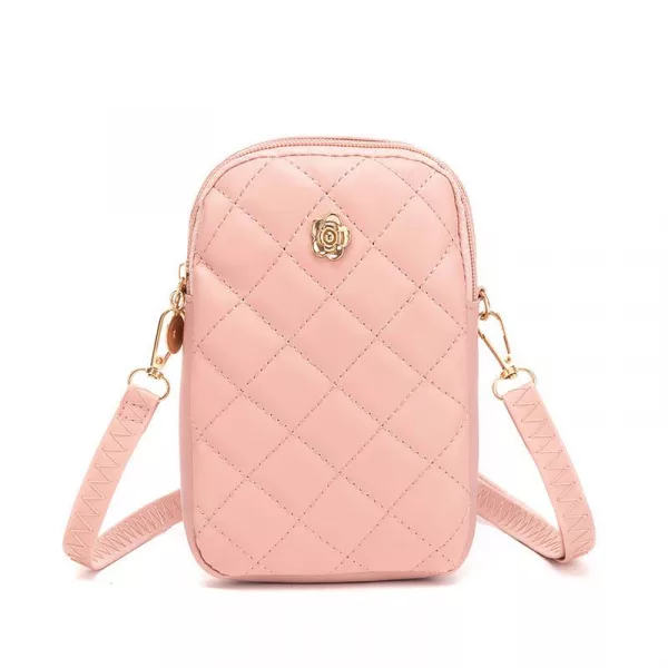 Girls vertical satchel bag pink