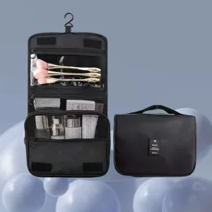 hanging travel toiletry bag