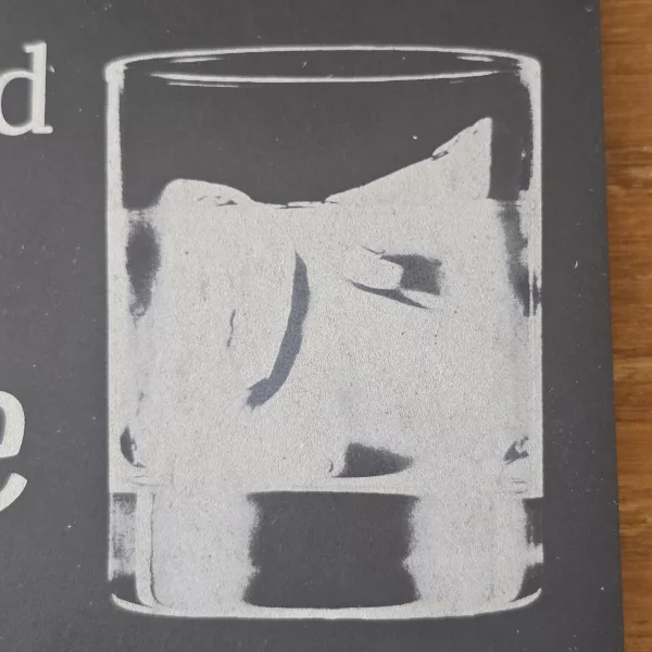 Personalised Slate Coaster - If you can read this "Your Name" needs a Whiskey - Image 5