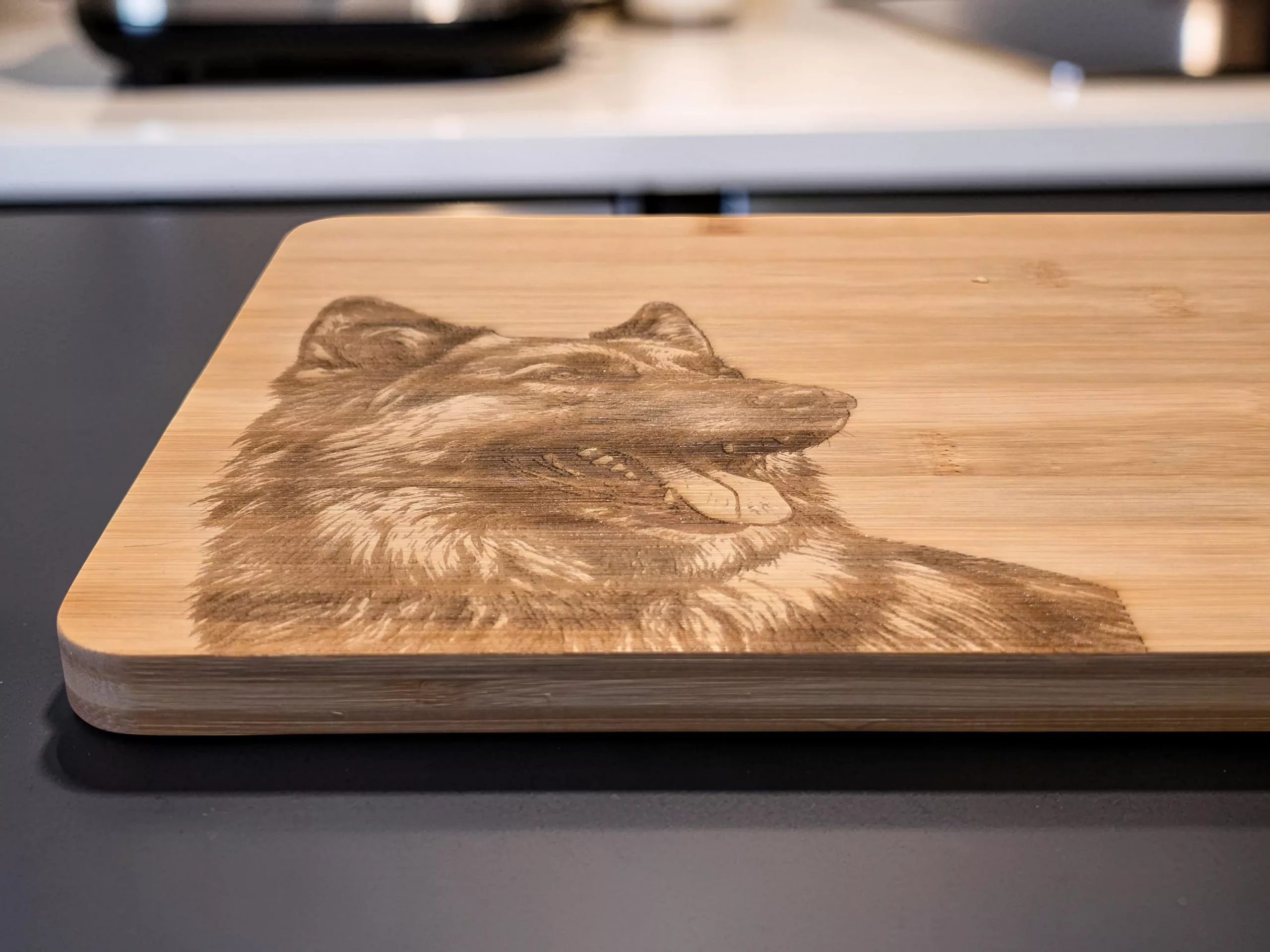 German Sheppard Bamboo Chopping Board 30cm x 24cm - Image 8