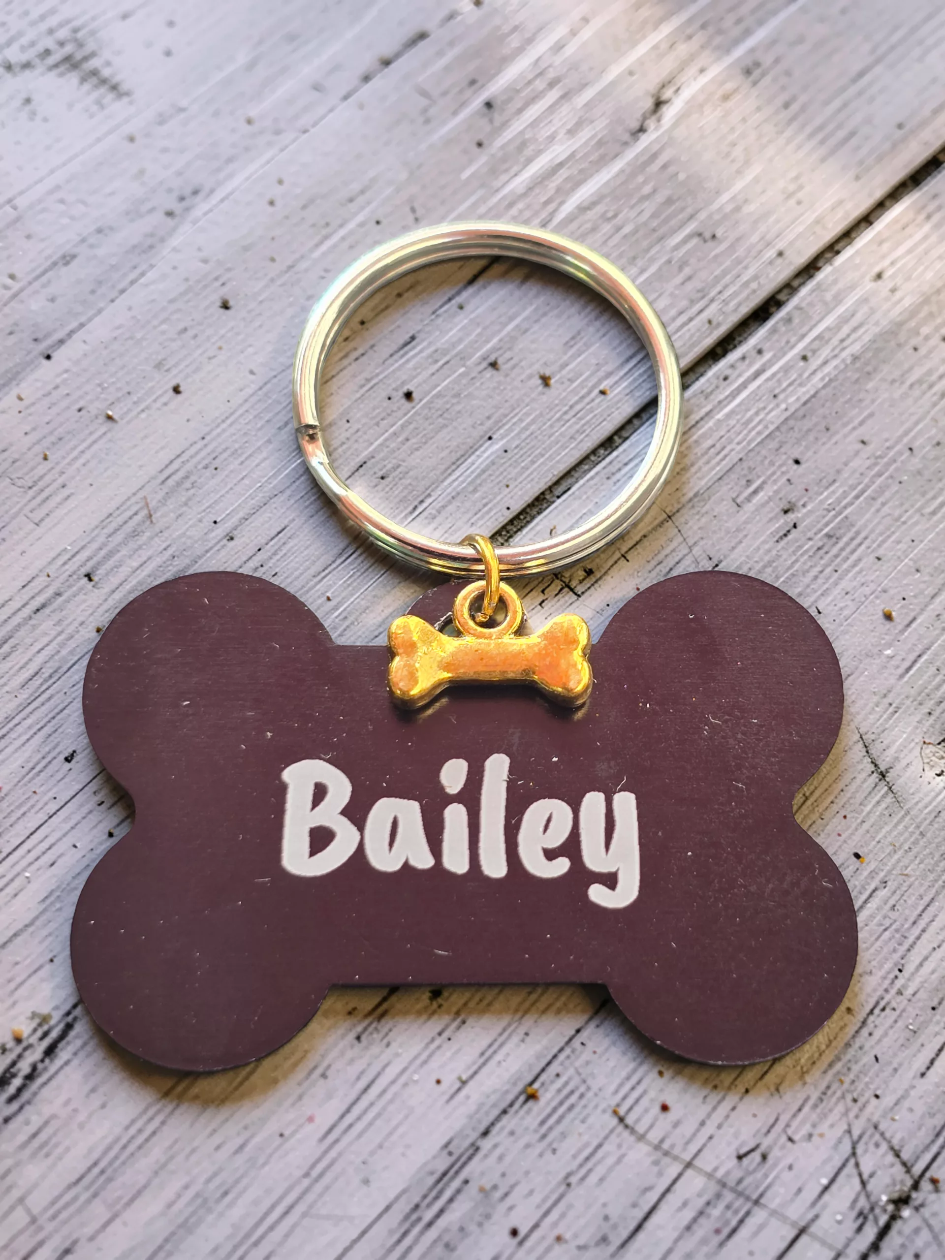 Personalised Dog Tag Bone Shaped Engraved Dog ID Tags - Image 3