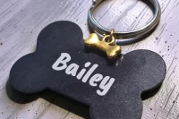 Personalised Dog Tag Bone Shaped Engraved Dog ID Tags