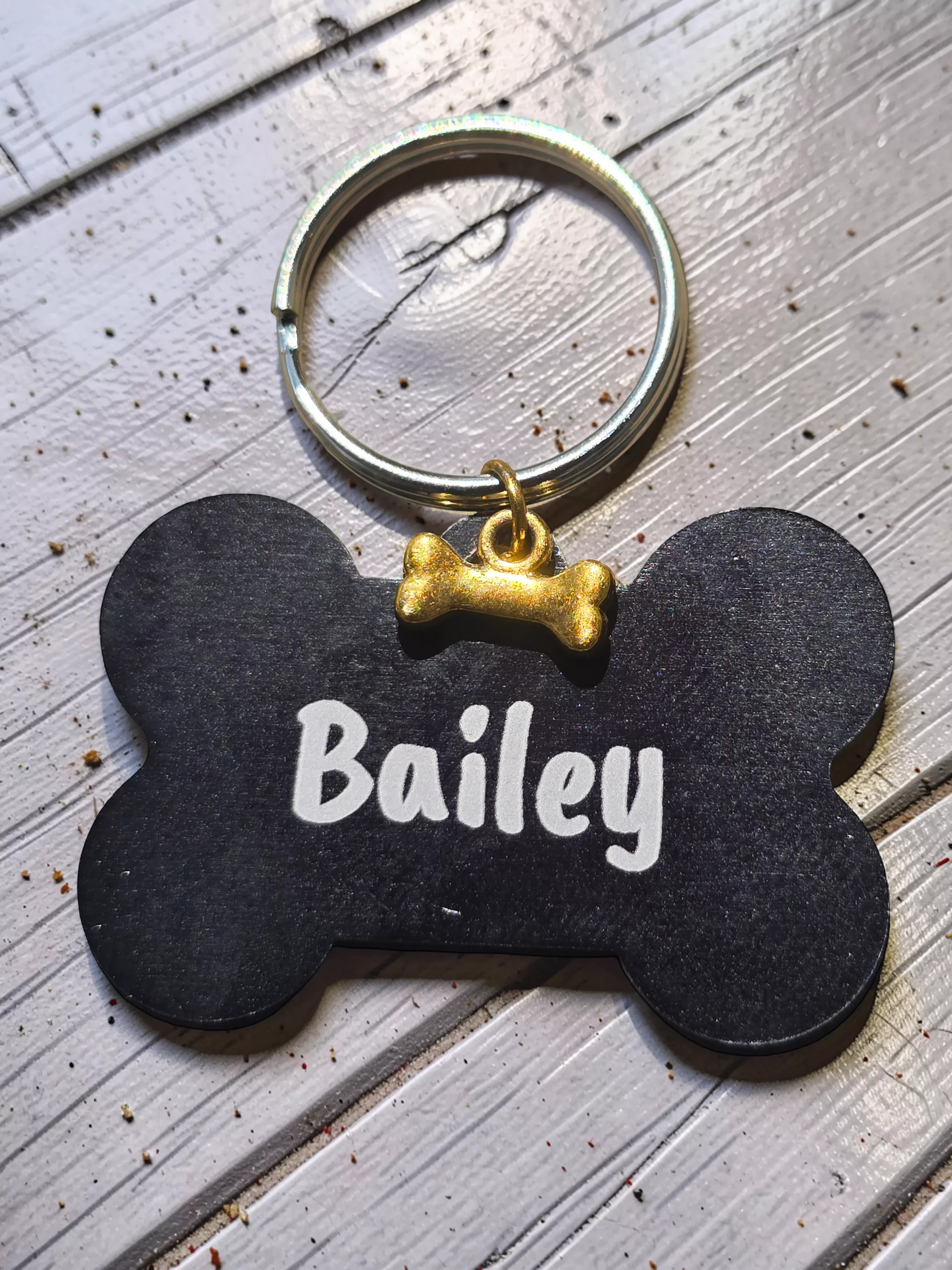 Personalised Dog Tag Bone Shaped Engraved Dog ID Tags - Image 4