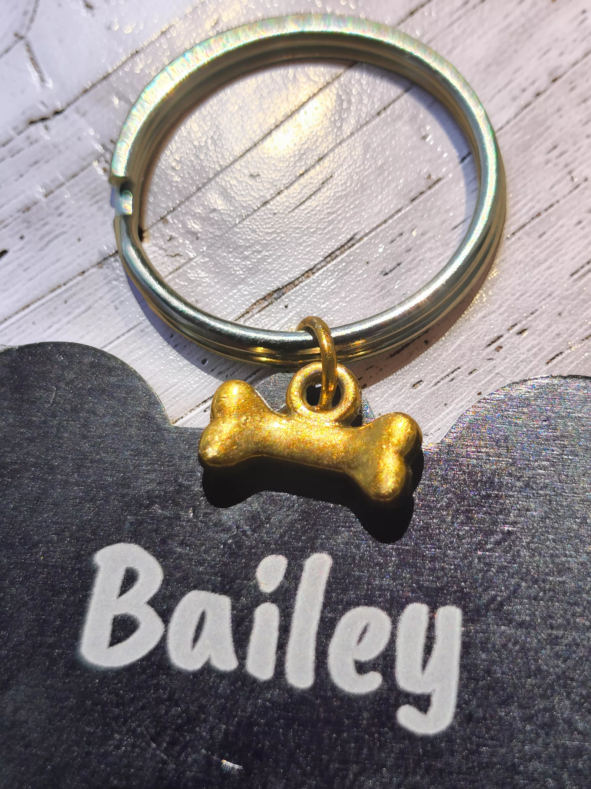Personalised Dog Tag Bone Shaped Engraved Dog ID Tags - Image 5