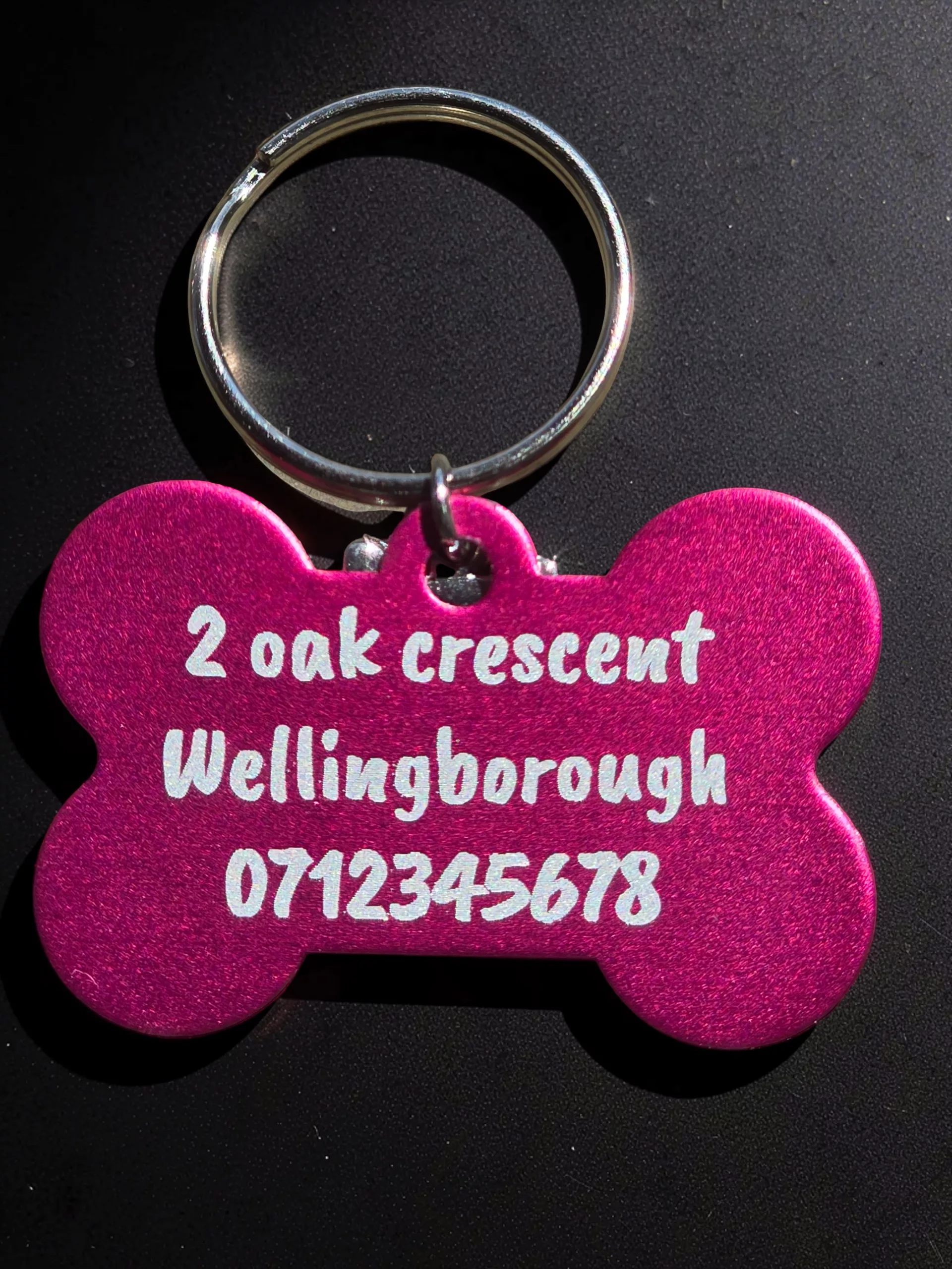 Personalised Dog Tag Bone Shaped Engraved Dog ID Tags - Image 8