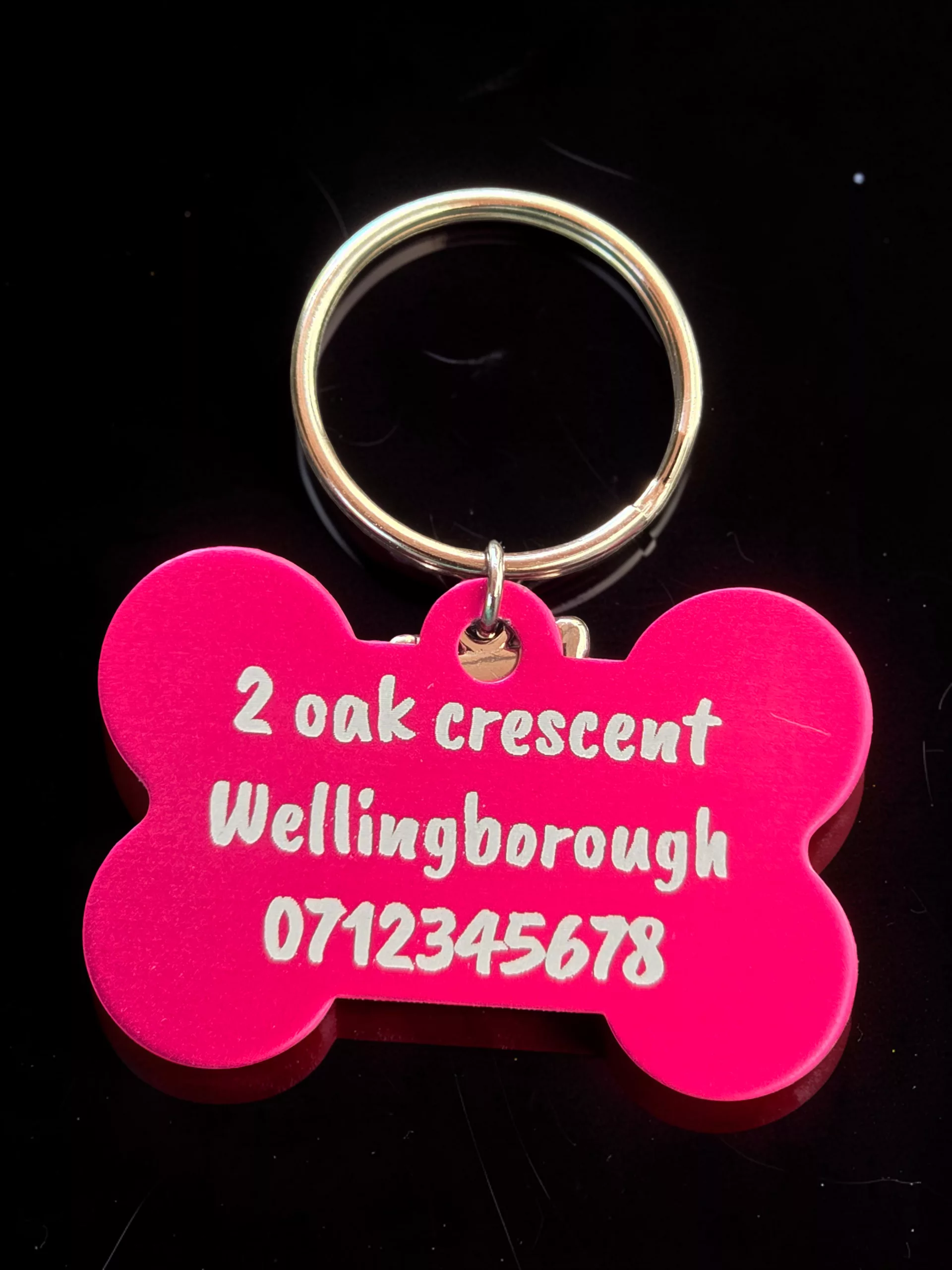 Personalised Dog Tag Bone Shaped Engraved Dog ID Tags - Image 10