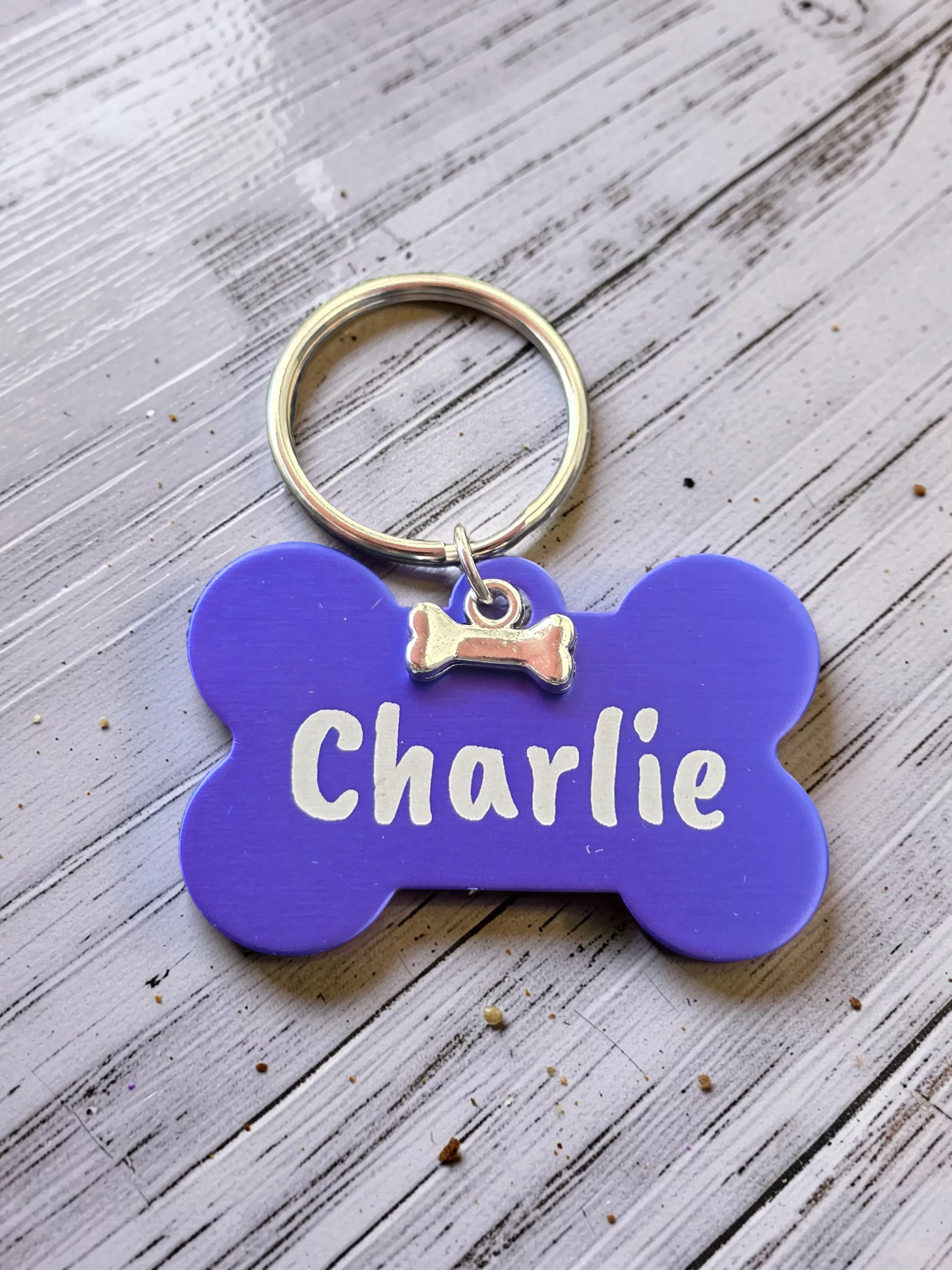 Personalised Dog Tag Bone Shaped Engraved Dog ID Tags - Image 13