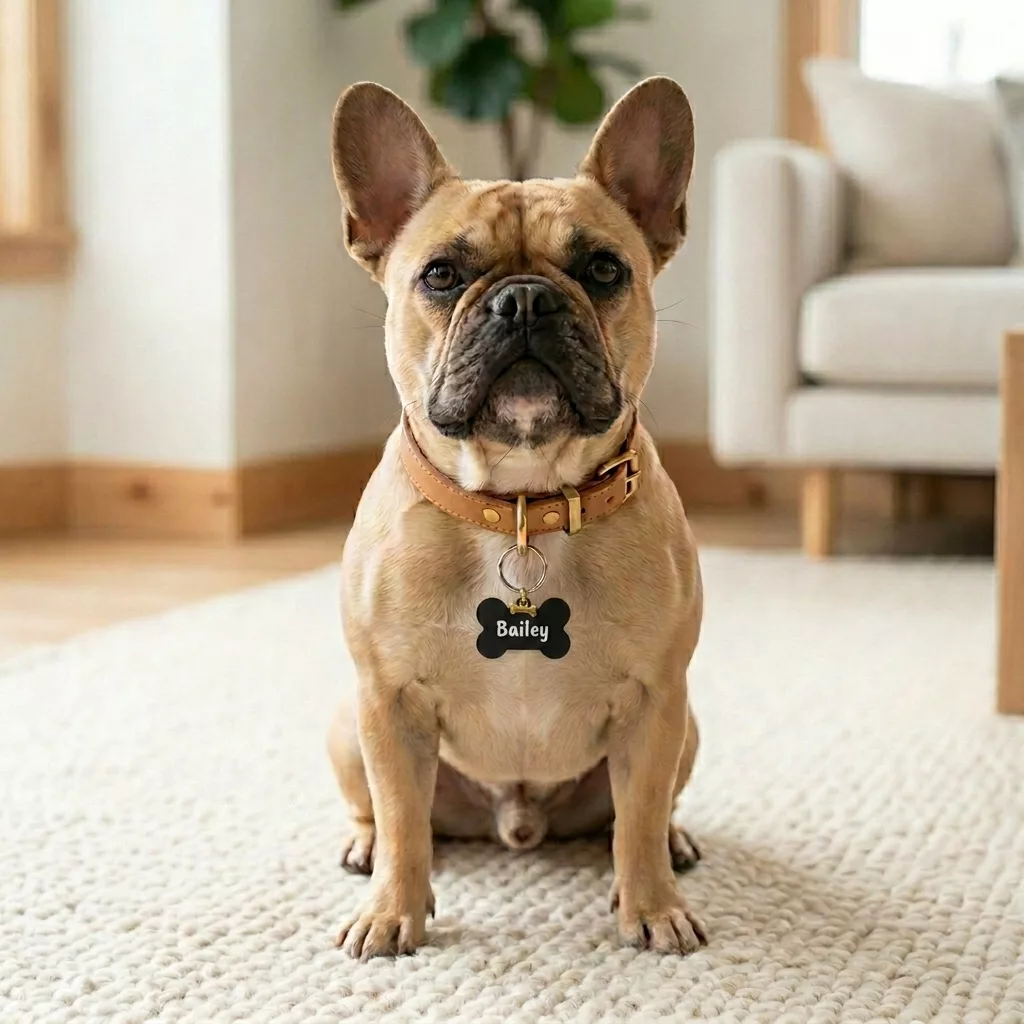 Personalised Dog Tag Bone Shaped Engraved Dog ID Tags - Image 18