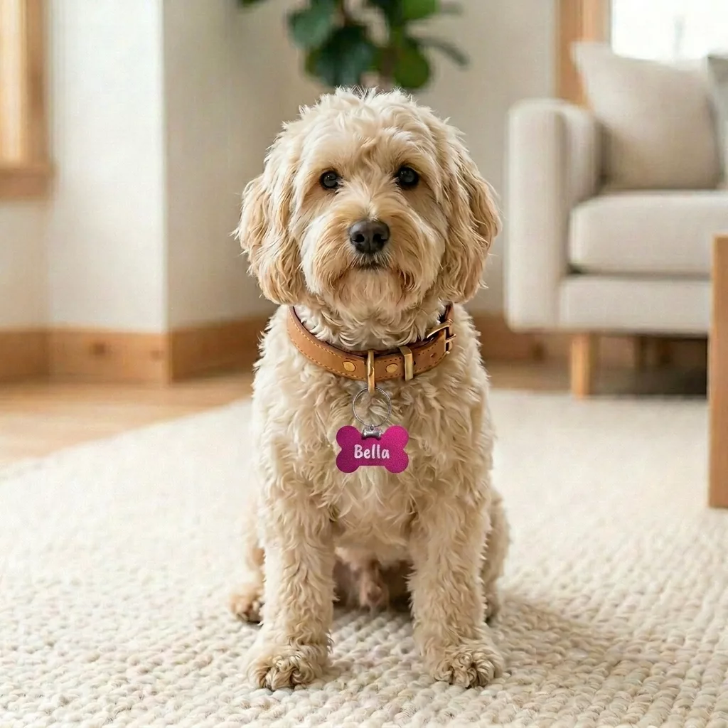 Personalised Dog Tag Bone Shaped Engraved Dog ID Tags - Image 16