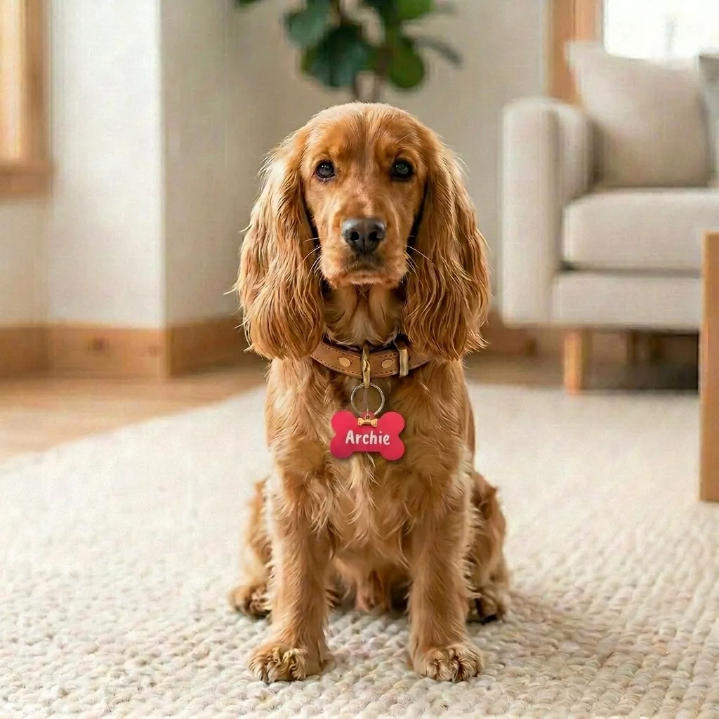 Personalised Dog Tag Bone Shaped Engraved Dog ID Tags - Image 17